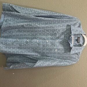 Panhandle Blue Patterned Shirt XL
